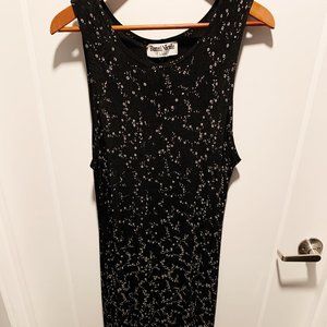 ronni nicole floral vintage sleeveless dress